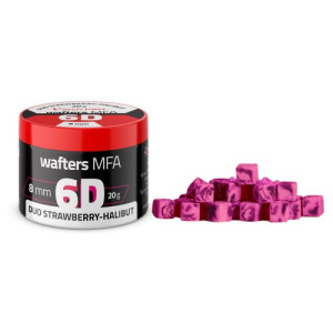 6D WAFTERS MFA DUO STRAW-HALIB 8x8mm 20g MATCHPRO